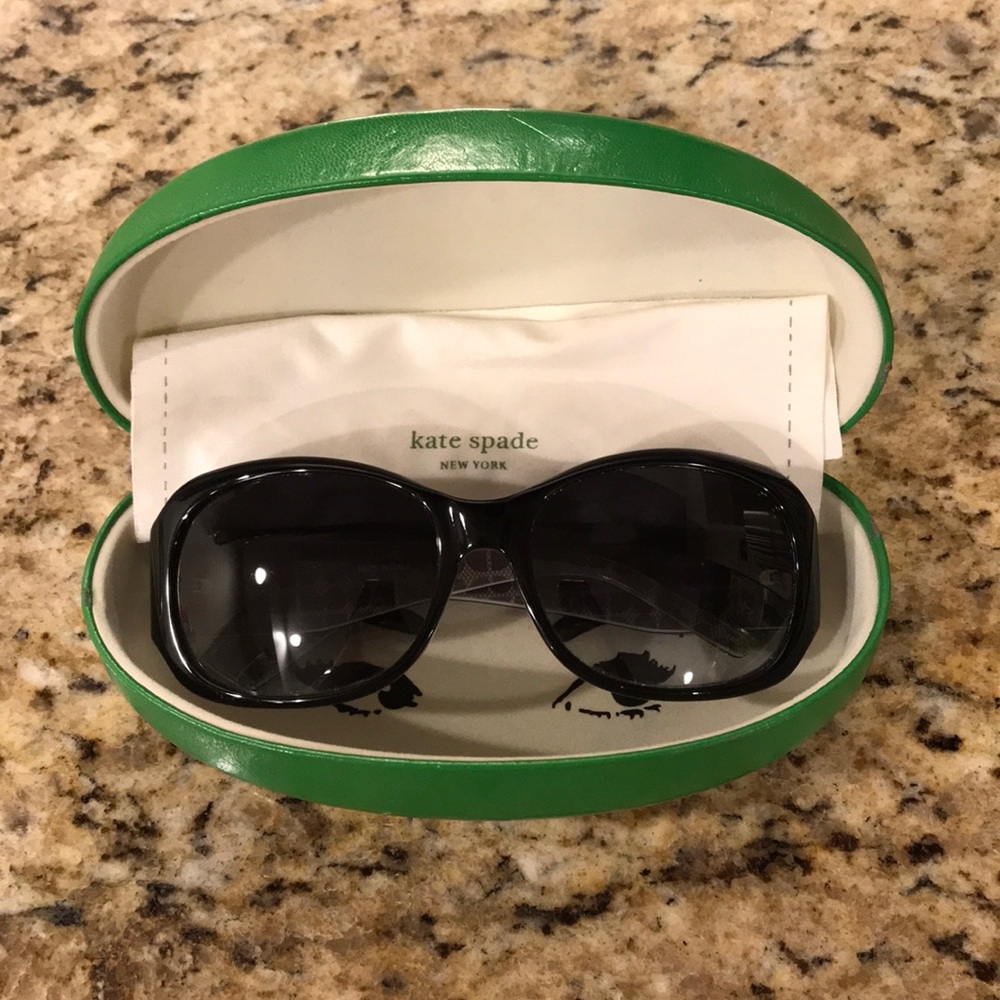 Kate Spade black sunglasses